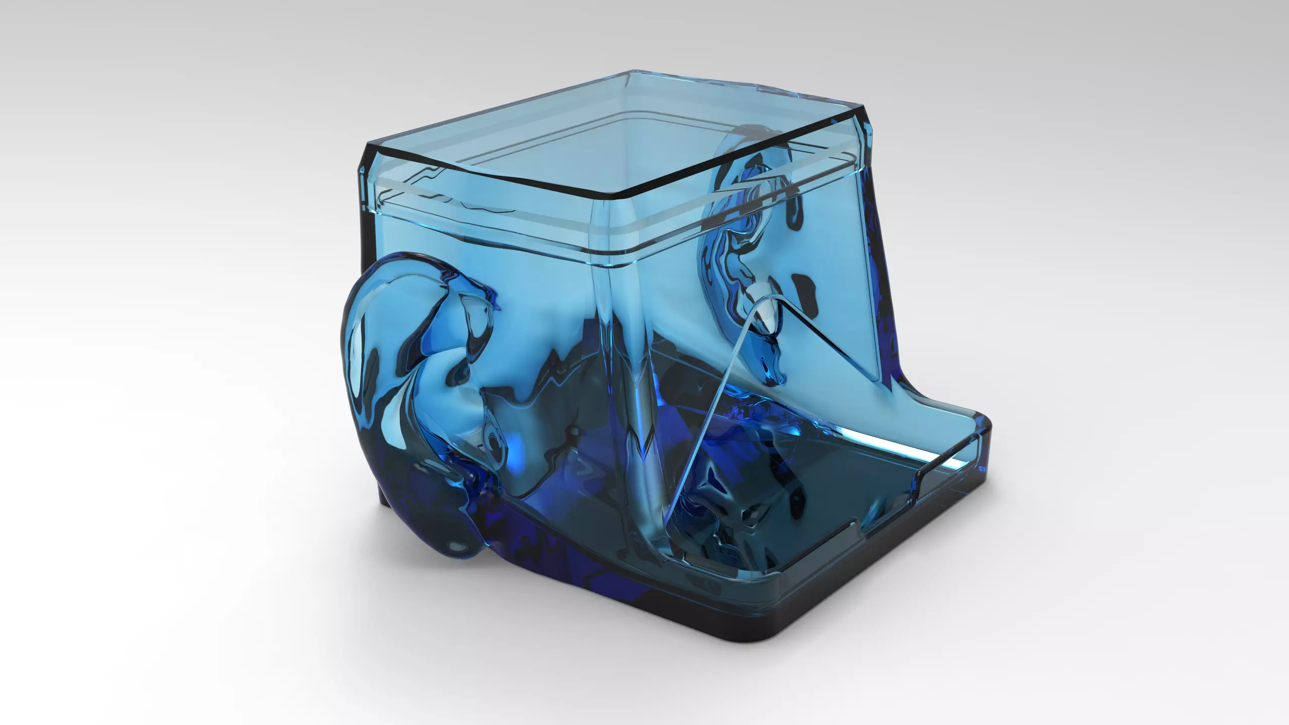 Ear sticks box 3D print model