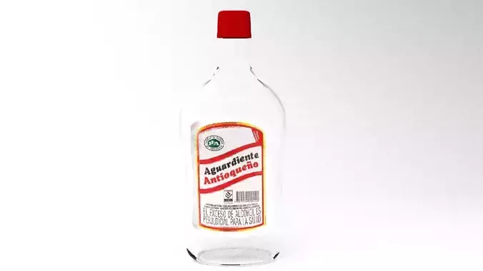 Colombian Schnapps Antioqueno 3D model