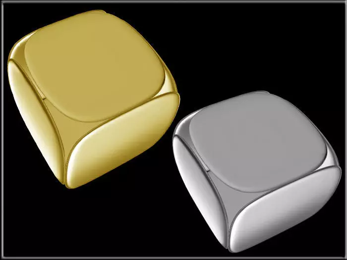 Round Cube Low-poly 3D model_0