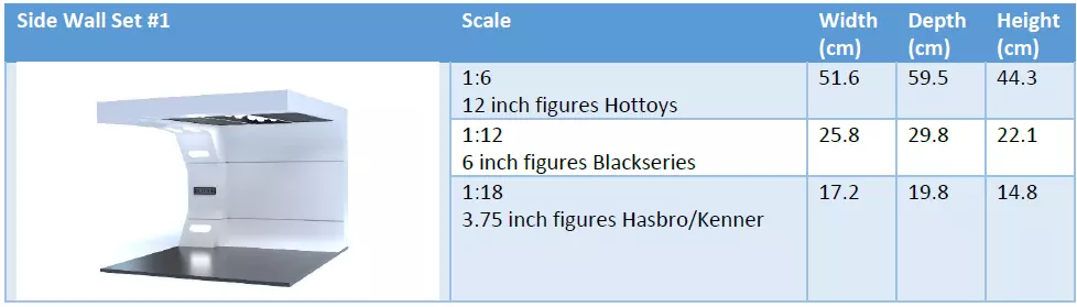 The Mandalorian - Rebel Prison Ship 1 - Side Hallway 1-12 scale Free 3D print model_28