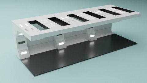 The Mandalorian - Rebel Prison Ship 1 - Side Hallway 1-12 scale Free 3D print model_8