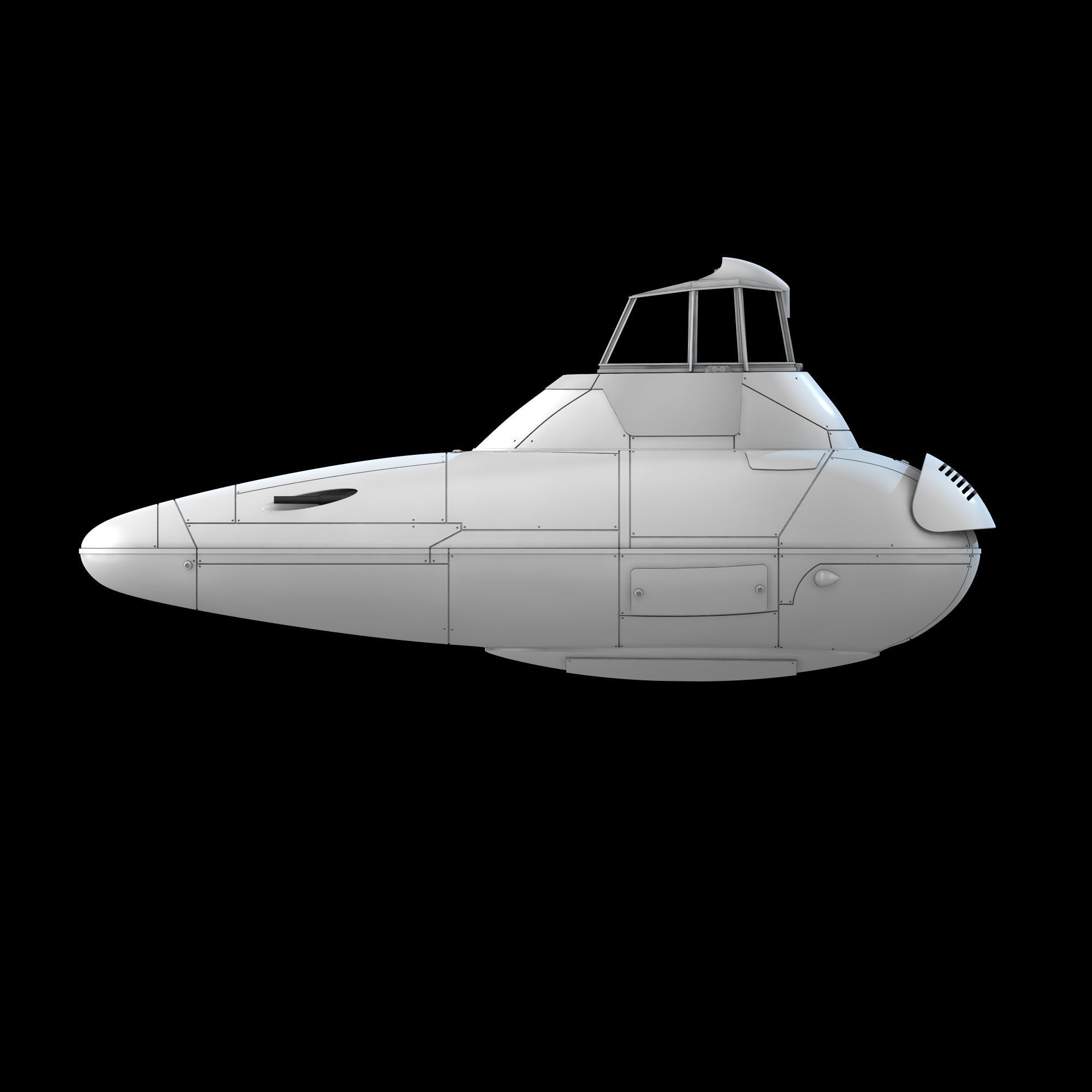 Empire Strick Back Bespin Twin-Pod Cloud Car 3D print model_4