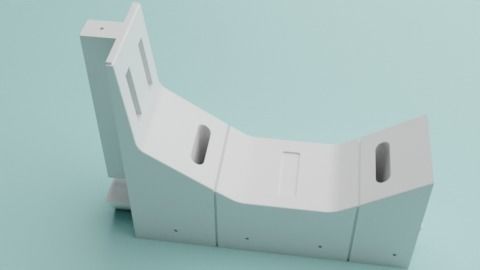 The Mandalorian - Rebel Prison Ship 2 - Small Hallway 1-12 scale 3D print model_21