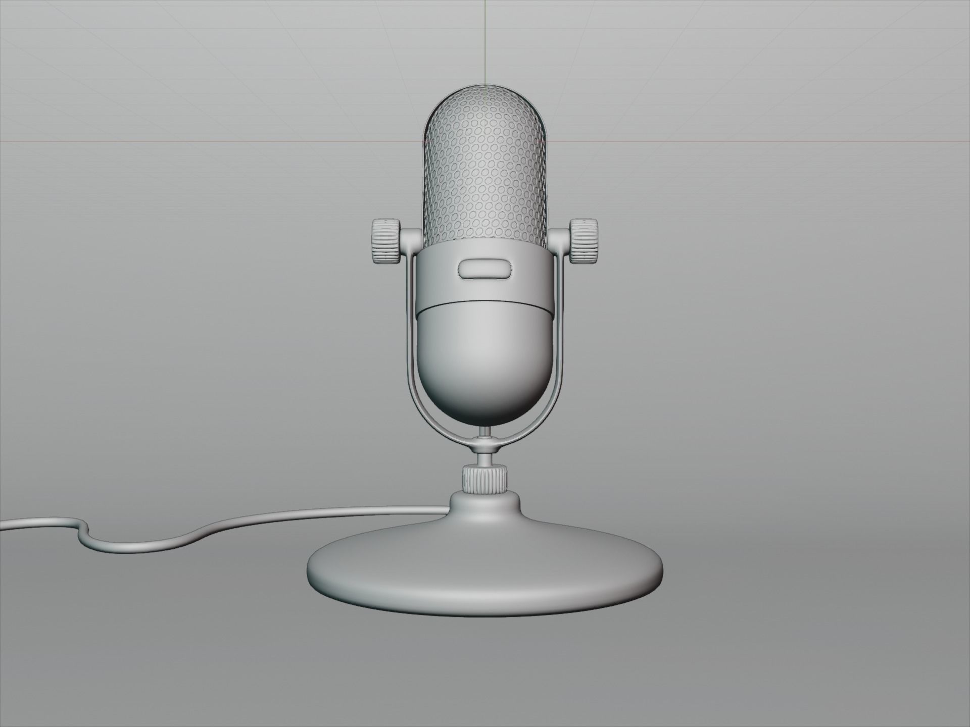Microphone 3D model_3