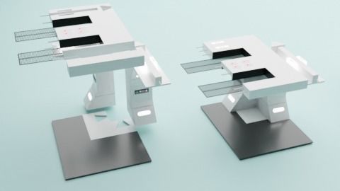 The Mandalorian - Rebel Prison Ship 3 - Crossing 1-12 scale 3D print model_8