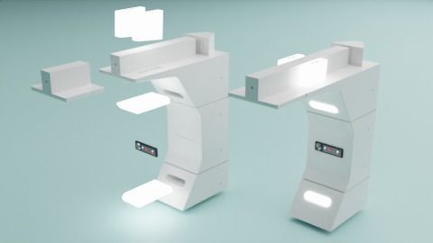 The Mandalorian - Rebel Prison Ship 3 - Crossing 1-12 scale 3D print model_16