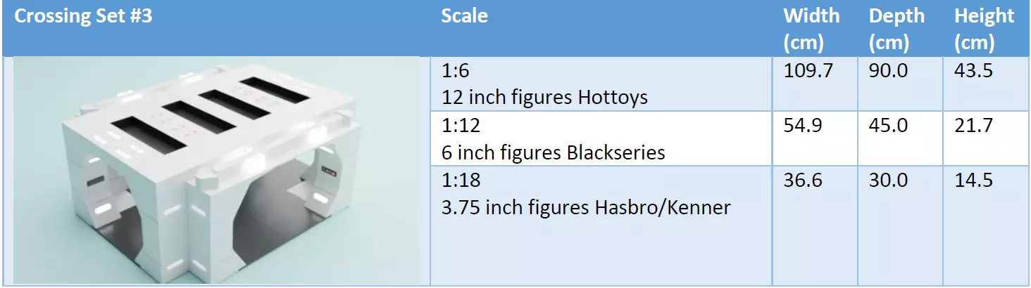 The Mandalorian - Rebel Prison Ship 3 - Crossing 1-12 scale 3D print model_27