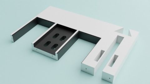 The Mandalorian - Rebel Prison Ship 3 - Crossing 1-12 scale 3D print model_12