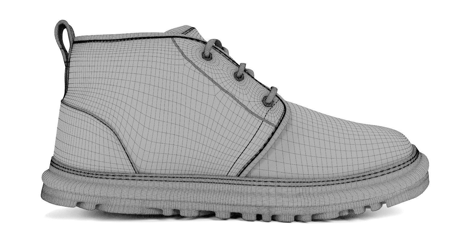 UGG-Shoe-Corona Renderer 3D model_3