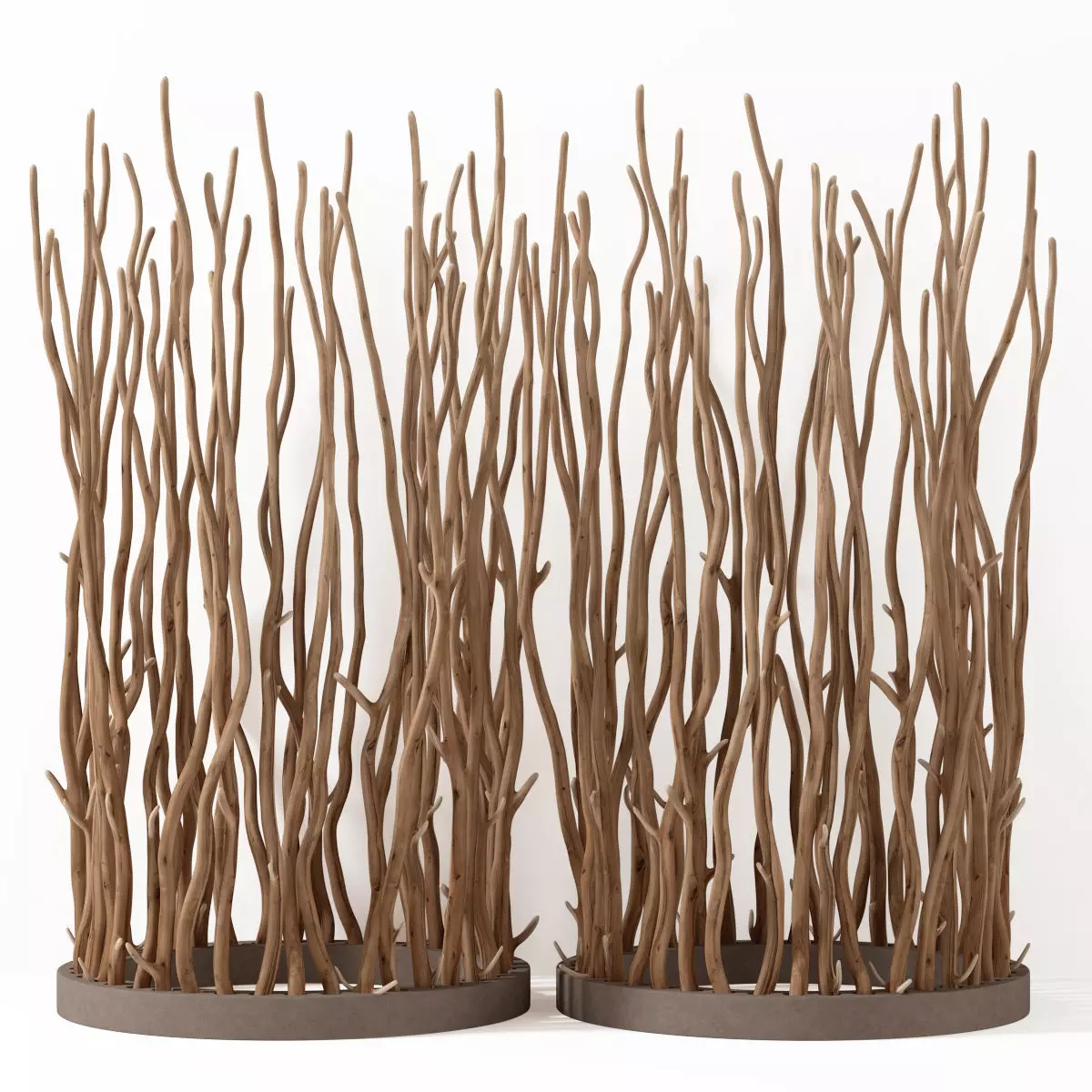 Branch folding screen Ring decor n1 3D model_0