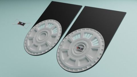 The Mandalorian - Rebel Prison Ship 4 - Cell Hallway 1-12 scale 3D print model_24