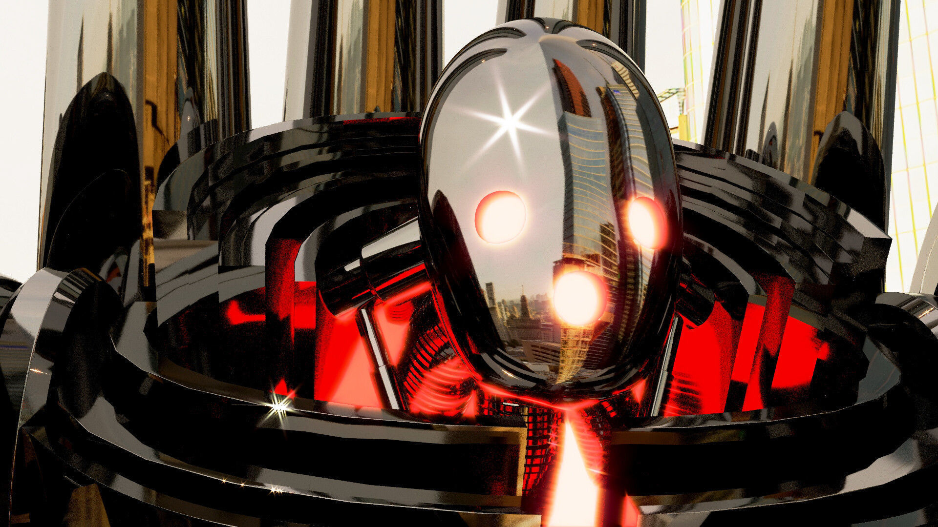 Metal Knight 3D model  3D model_5