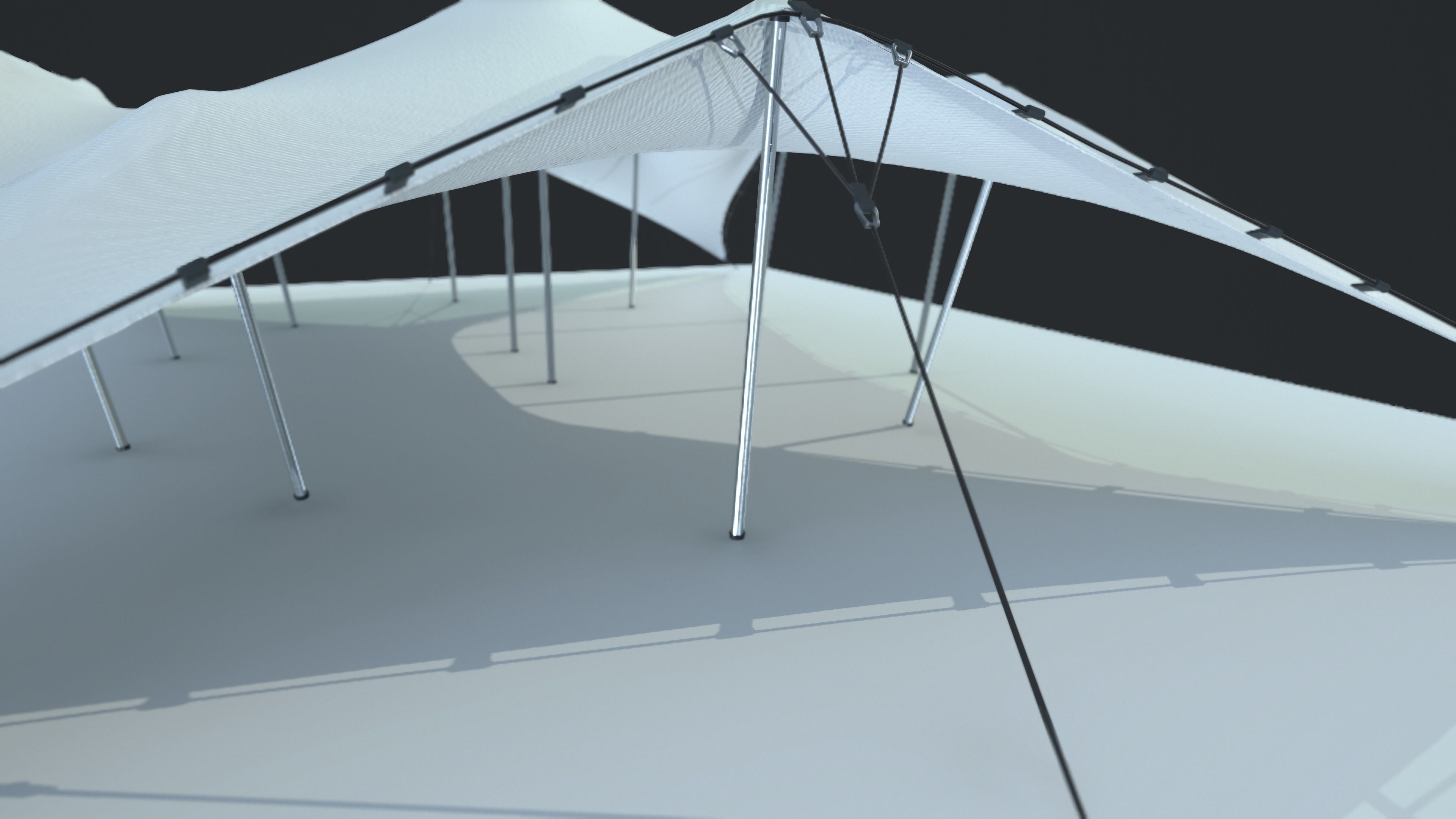 Stretch Tent  3D model_5