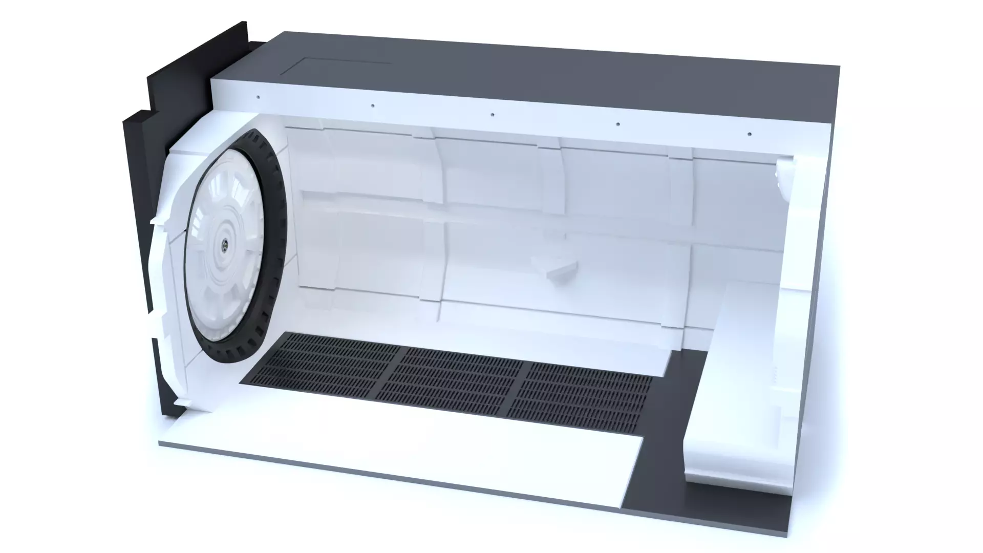 The Mandalorian - Rebel Prison Ship 5 - Cell Interior 1-12 scale 3D print model_3