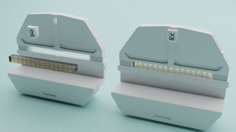 The Mandalorian - Rebel Prison Ship 5 - Cell Interior 1-12 scale 3D print model_8