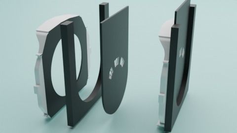 The Mandalorian - Rebel Prison Ship 5 - Cell Interior 1-12 scale 3D print model_16