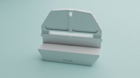 The Mandalorian - Rebel Prison Ship 5 - Cell Interior 1-12 scale 3D print model_9