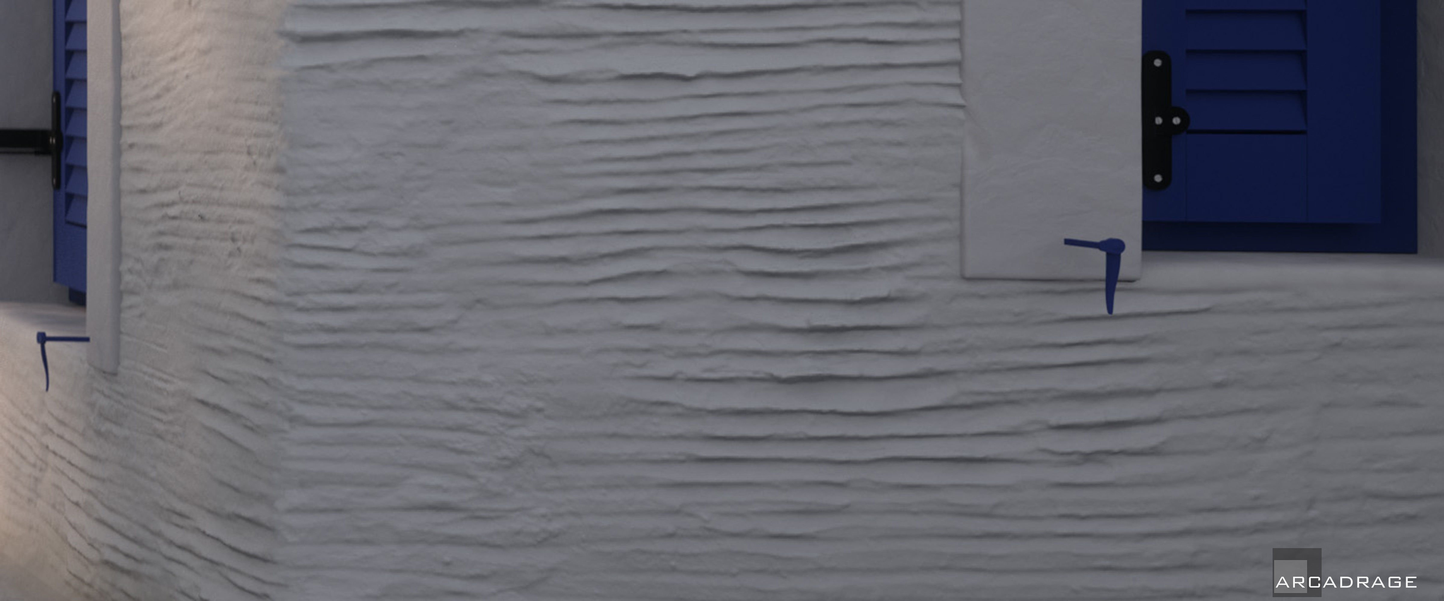 Greek wall - 3D Texture - 400 x 400 cm Seamless scan - 22k 3D model_2
