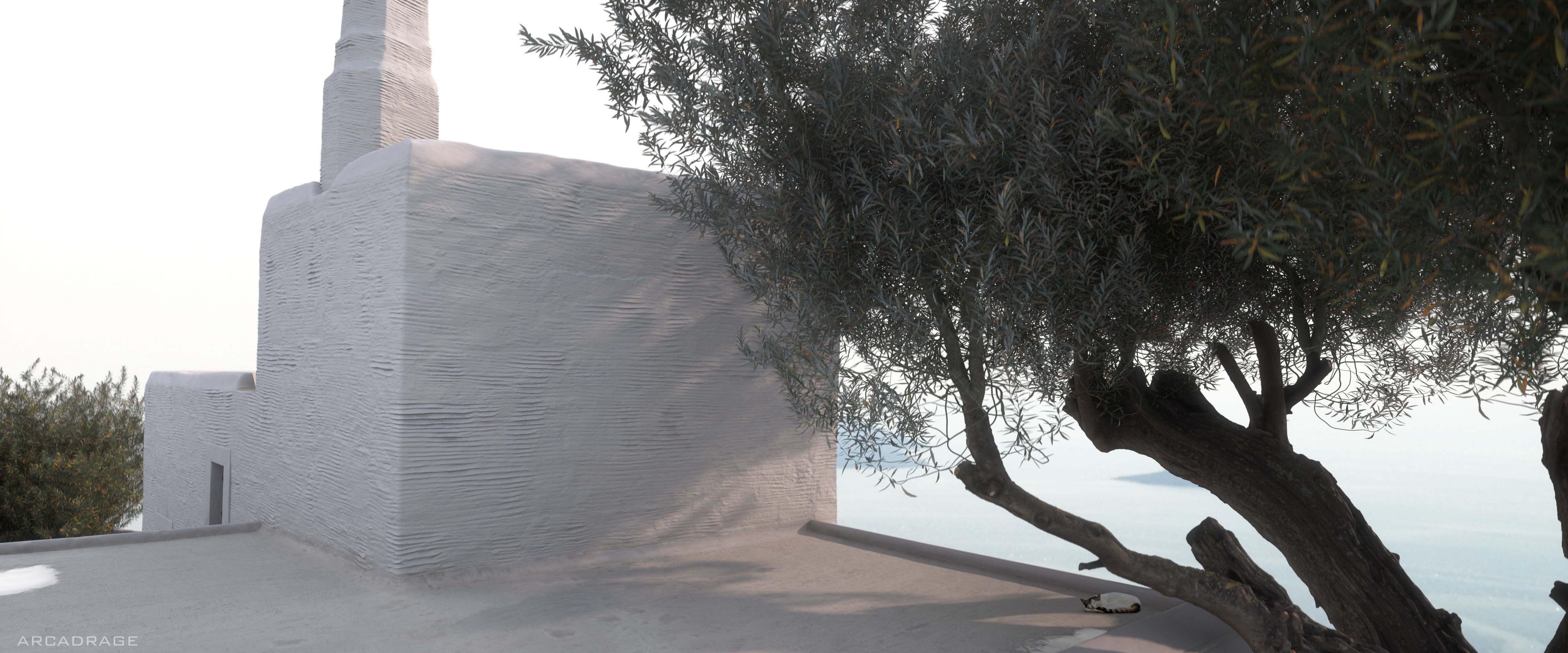 Greek wall - 3D Texture - 400 x 400 cm Seamless scan - 22k 3D model_4