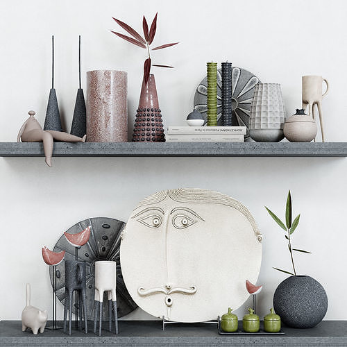 Decorative set K1 3D model