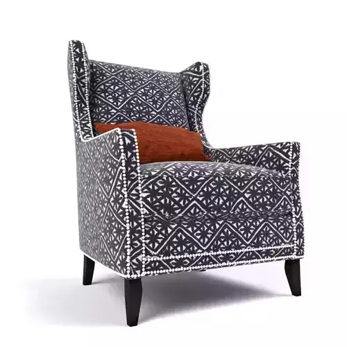 Wing Chair by Fairfield 3D model