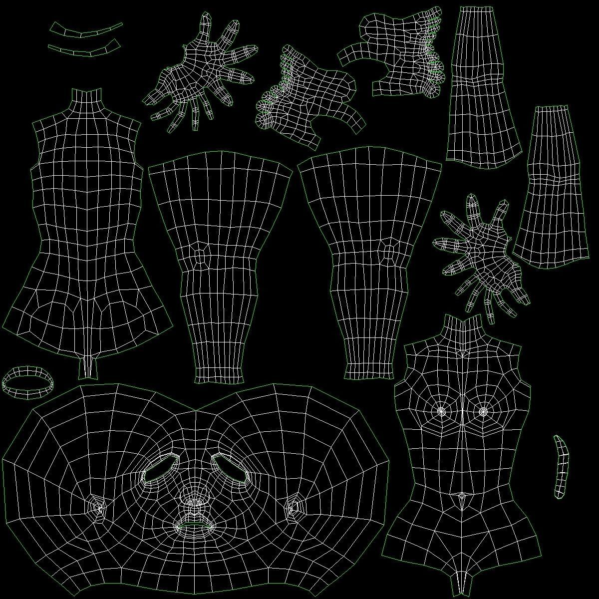 Nina - Businesswomen 3D model_14