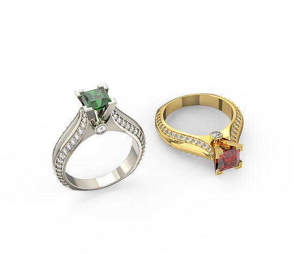 ring 3d models download 3D print model 3D print model