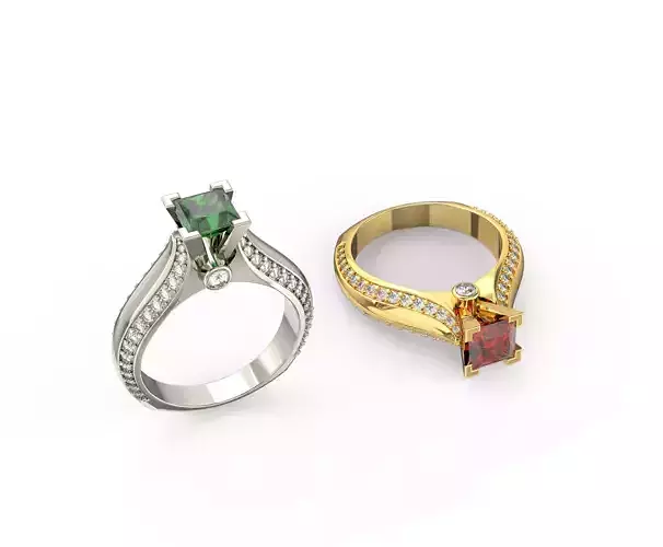 ring 3d models download 3D print model 3D print model