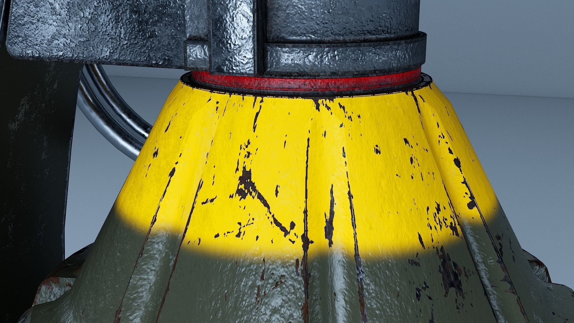 MK2 Grenade Low-poly 3D model_7