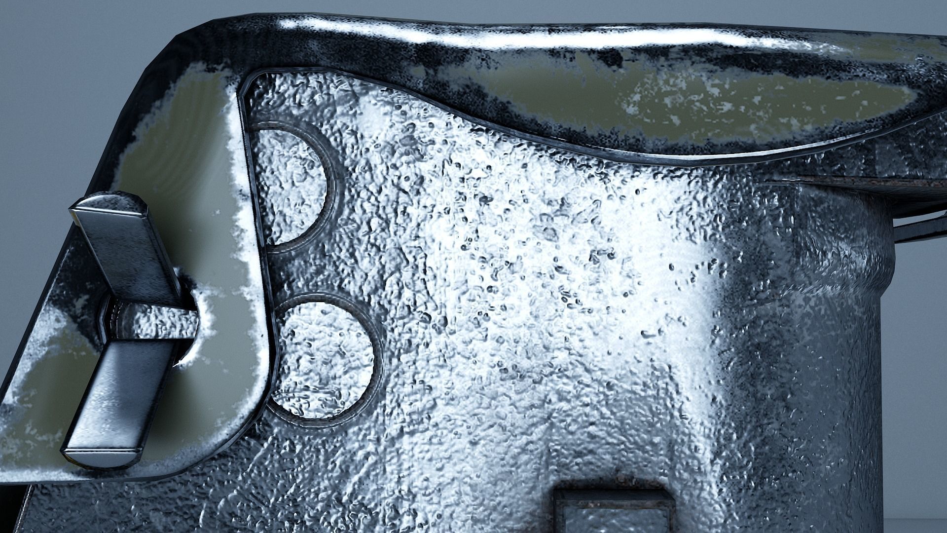 MK2 Grenade Low-poly 3D model_6