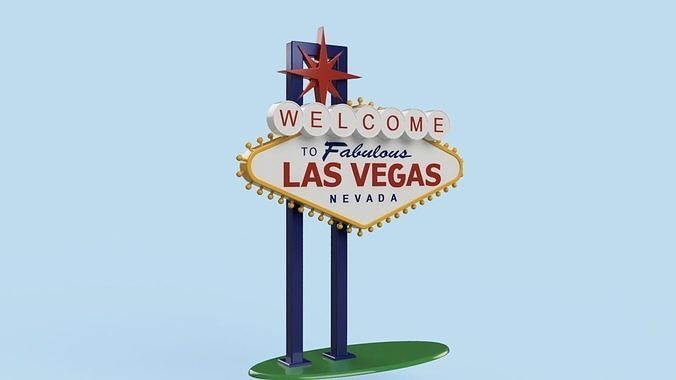 Welcome to Las Vegas Sign 3D print model