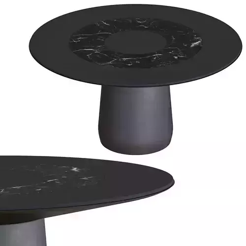 Baleri ROUNDEL table black