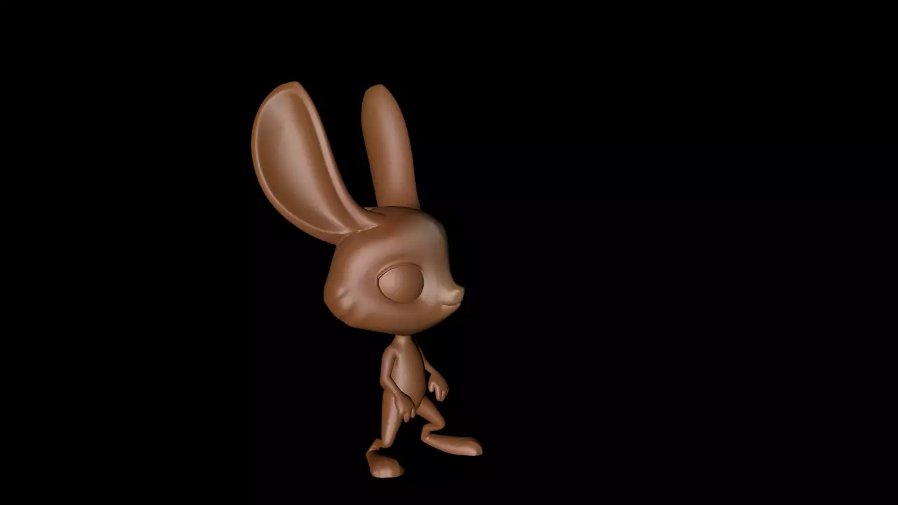 Rabbit Choco 3D model