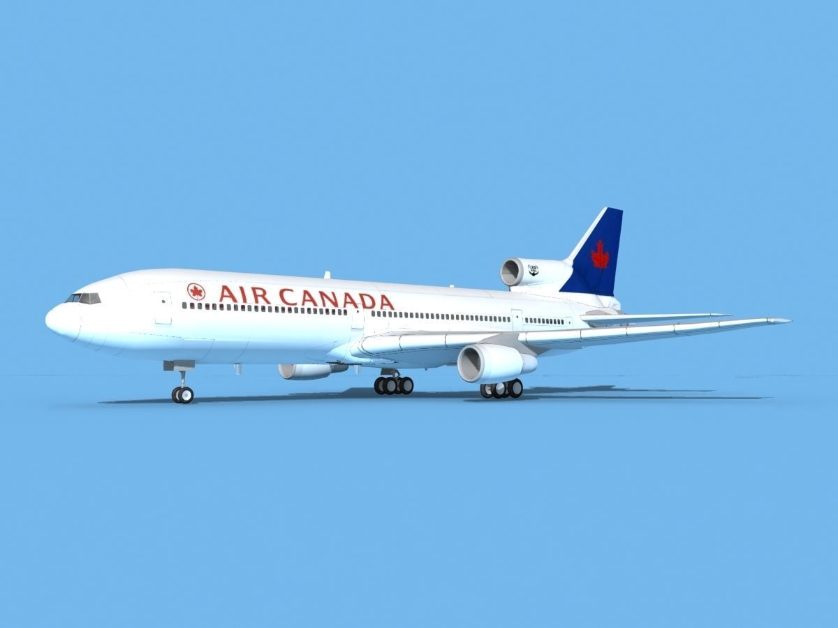 Lockheed L-1011 TriStar Air Canada 2 3D model