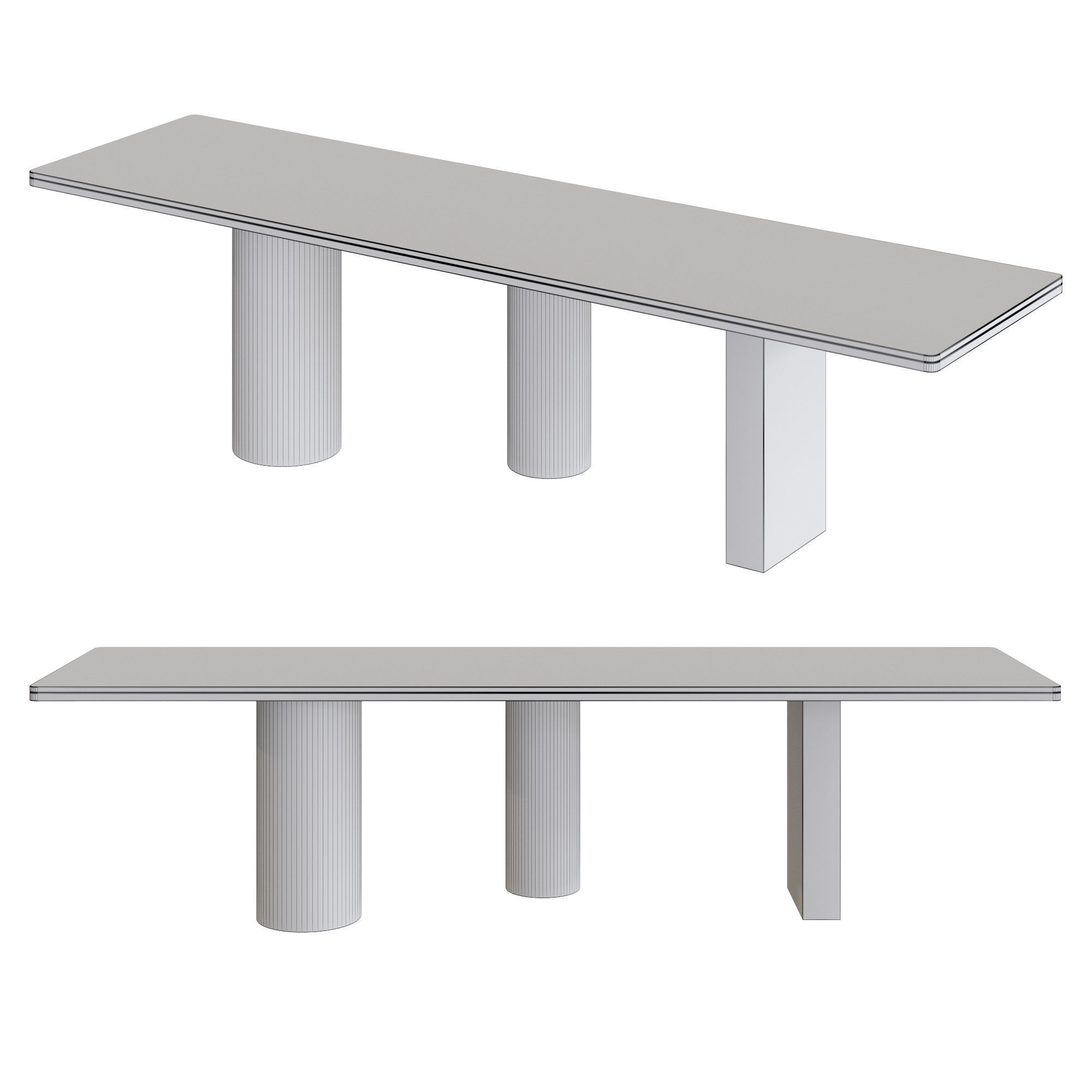 Vibieffe 4000 PLACE table 3D model_1
