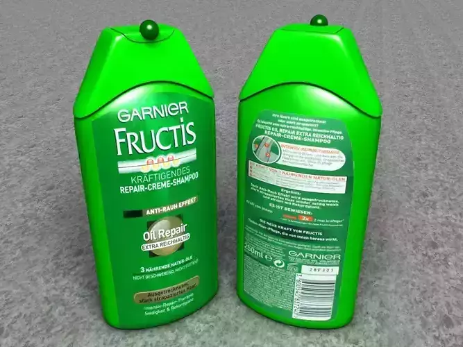 Fructis Shampoo Bottle