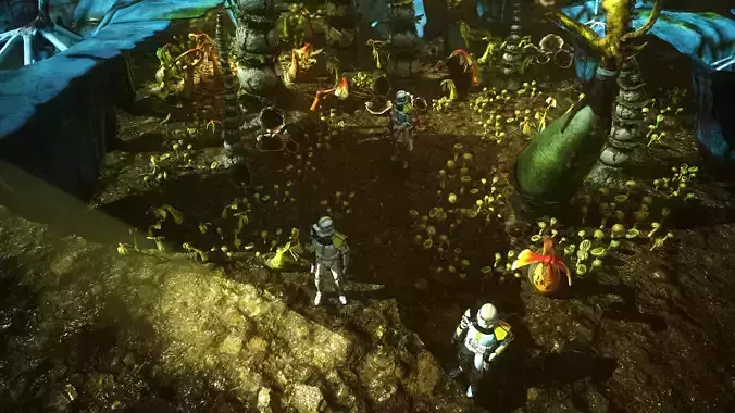 star wars sci-fi Felucia expanding stuff pack  Low-poly 3D model