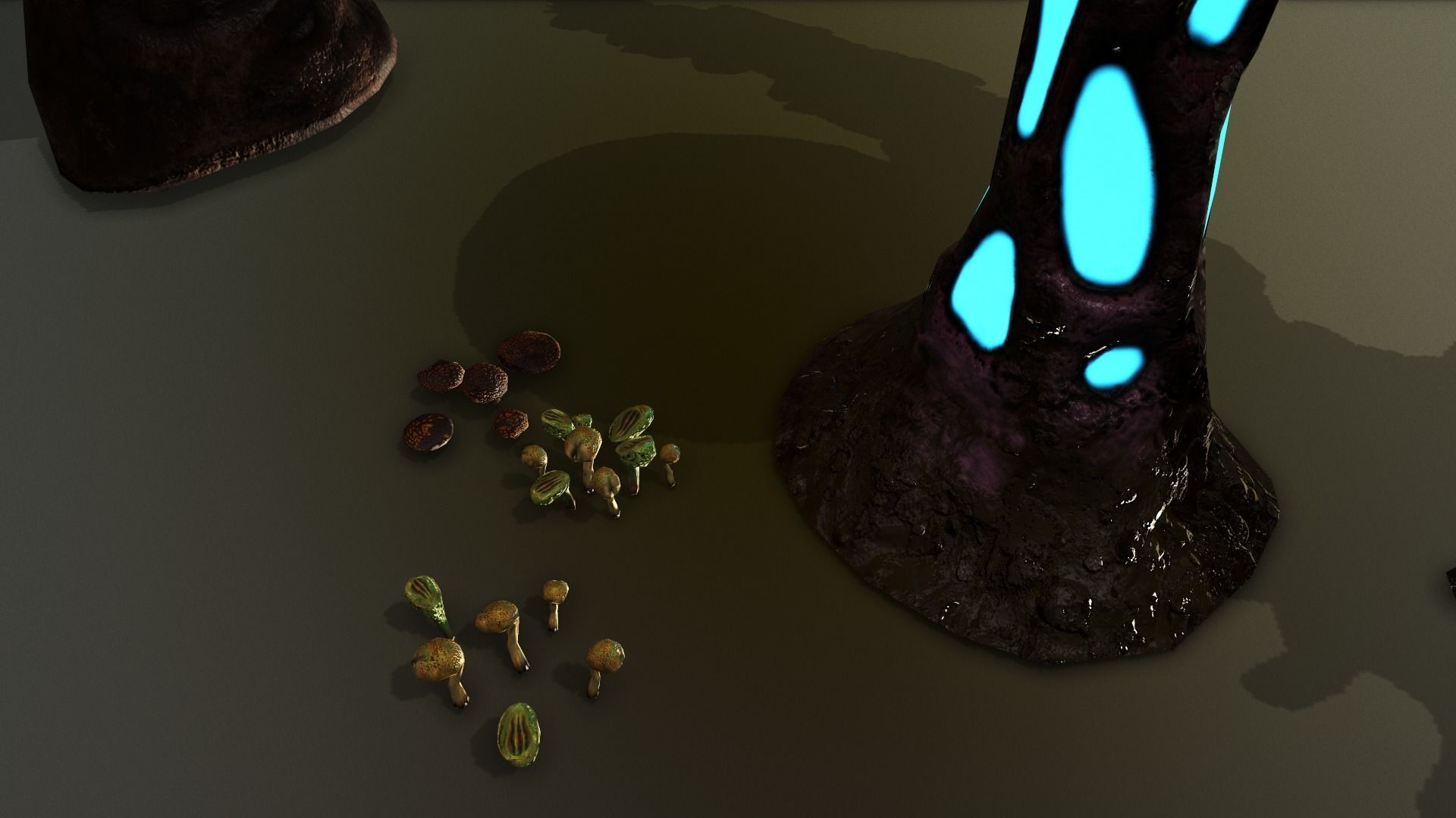 star wars sci-fi Felucia expanding stuff pack  Low-poly 3D model_12