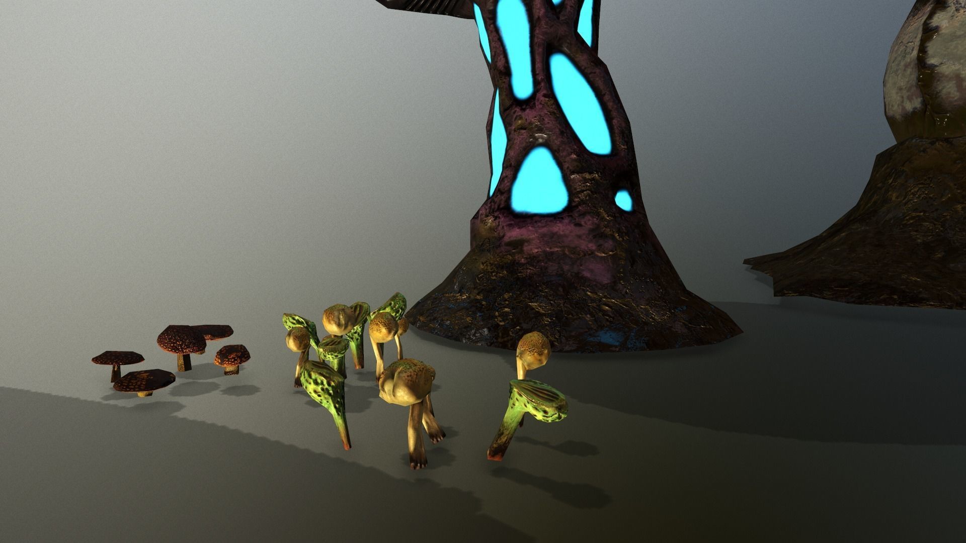 star wars sci-fi Felucia expanding stuff pack  Low-poly 3D model_13