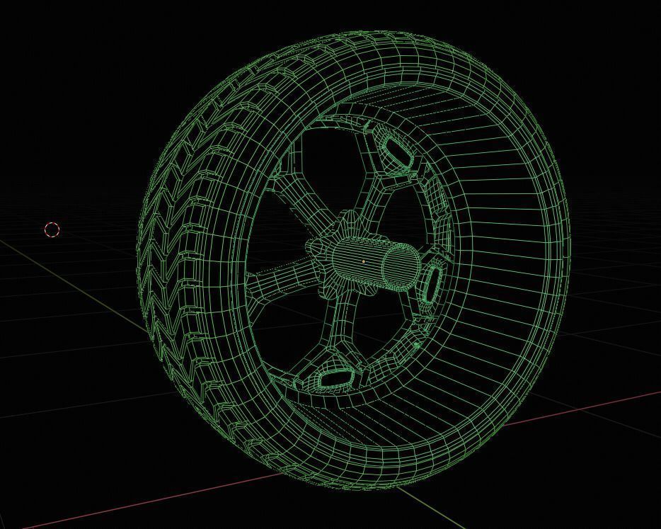 C5SMC type A wheel 3D model_6