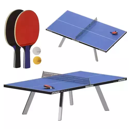 Outdoor ping-pong 3D model