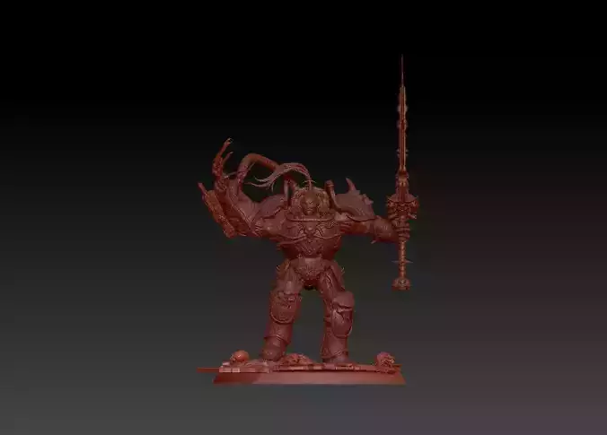 Apollyon The Great Desecrator 3D print model