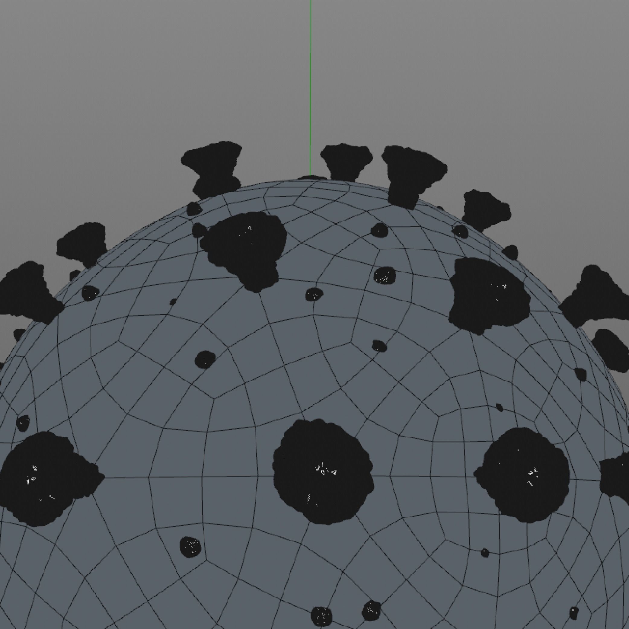 CoronaVirus Covid-19 3D model_5