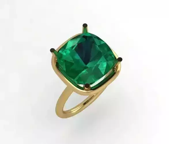 Colored stone wire woman ring