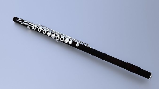 Flute 3D model