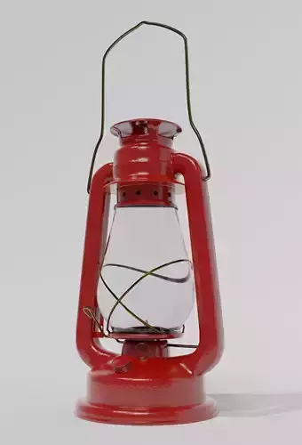Oil Lamp 3D model