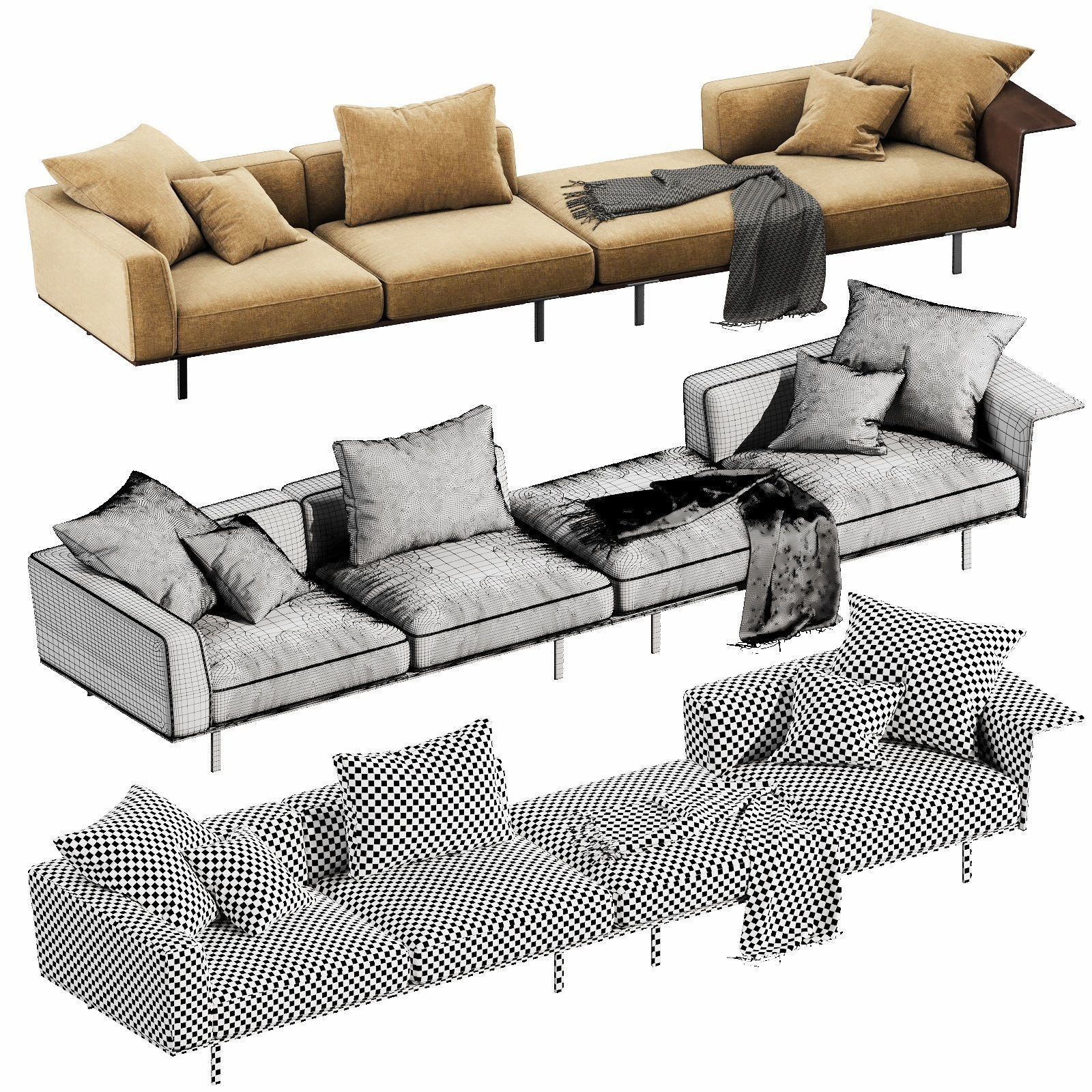 Gregor Sofa 3D model_7