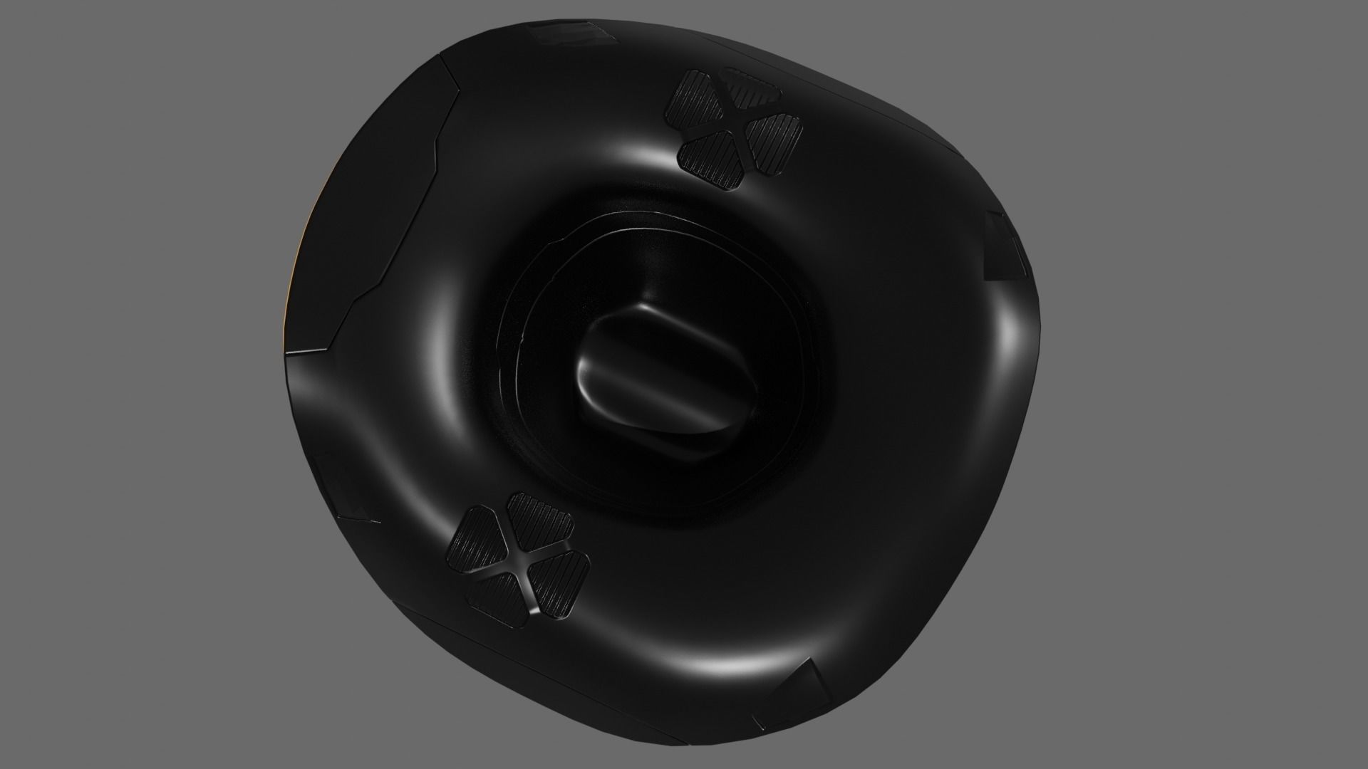 Space Cowboy Hat 3D model_14