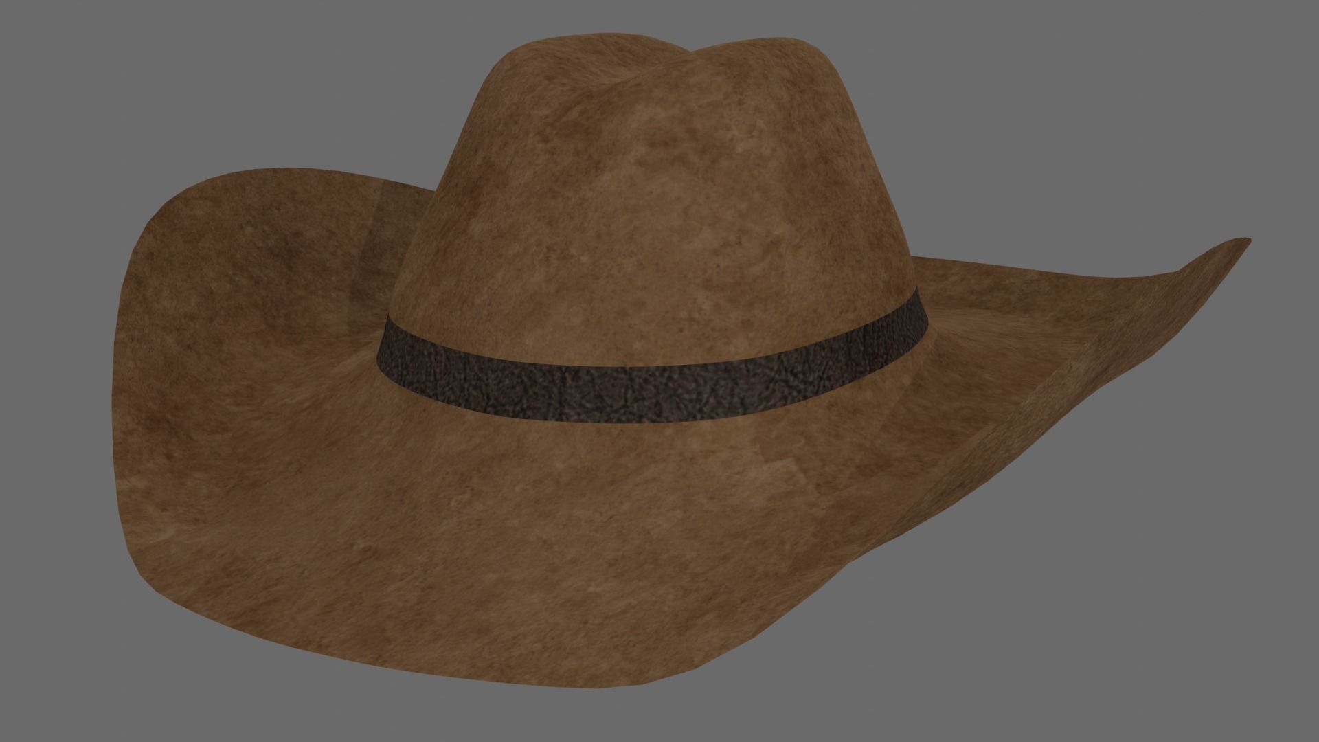 Space Cowboy Hat 3D model_15