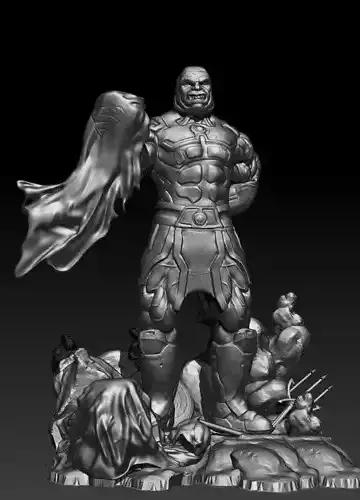 Darkside avengers statue